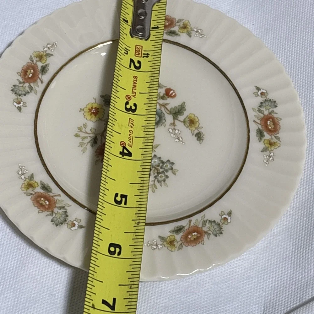 Lenox Temple Blossom Bread & Butter Dessert Plate